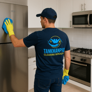 Empty Kitchen + Chimney + Appliances Cleaning